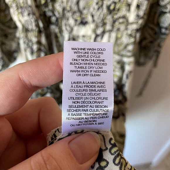 Elie Tahari Paisley Puff Sleeve Mini Dress - Picture 10 of 12